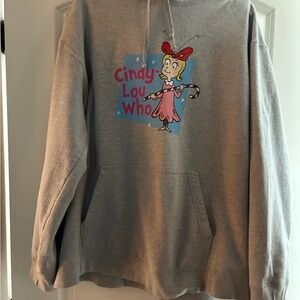 Gray Cindy Lou Who Hoodie